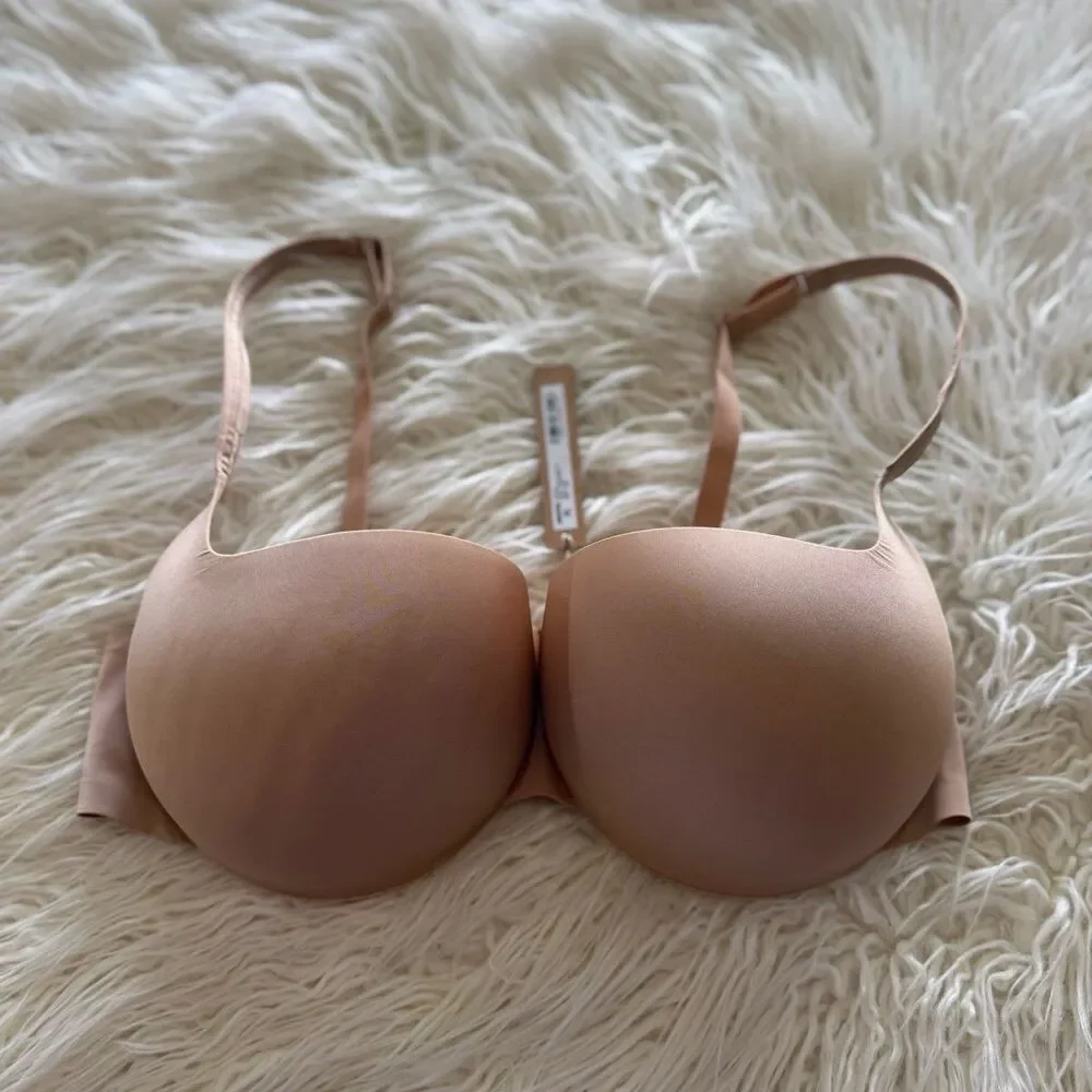 Skims Ultimate Balconette Pushup Bra Clay Size 36DDD - Picture 2 of 6